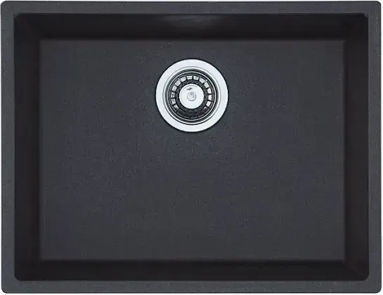 Гранітна мийка Quadro 53x46 Antracit